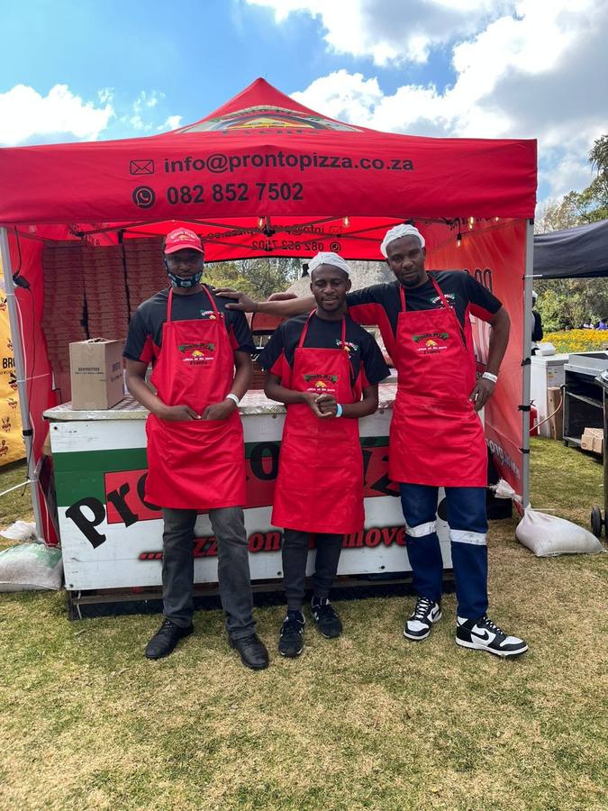 Pronto Pizza at a private function