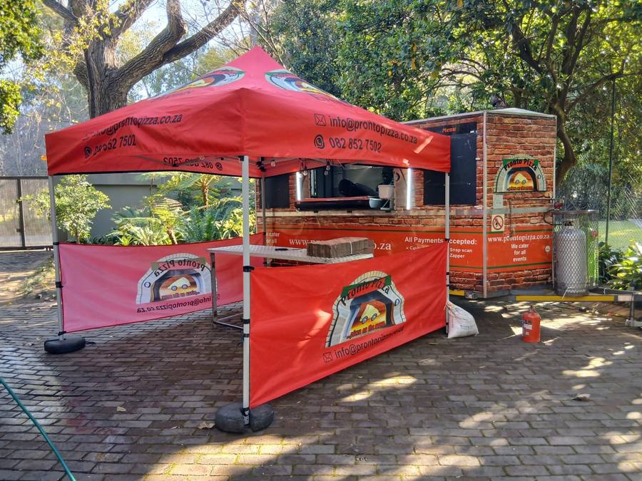 Pronto Pizza at a private function