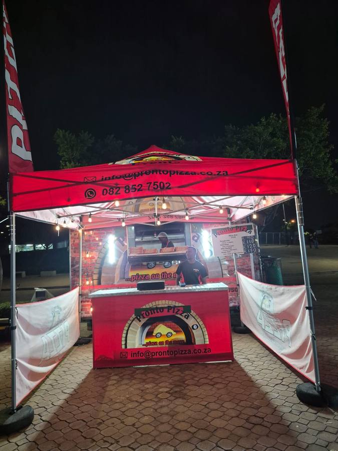 Pronto Pizza at a private function
