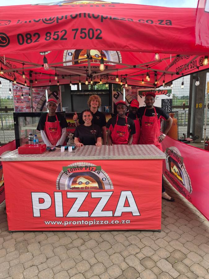 Pronto Pizza at a private function
