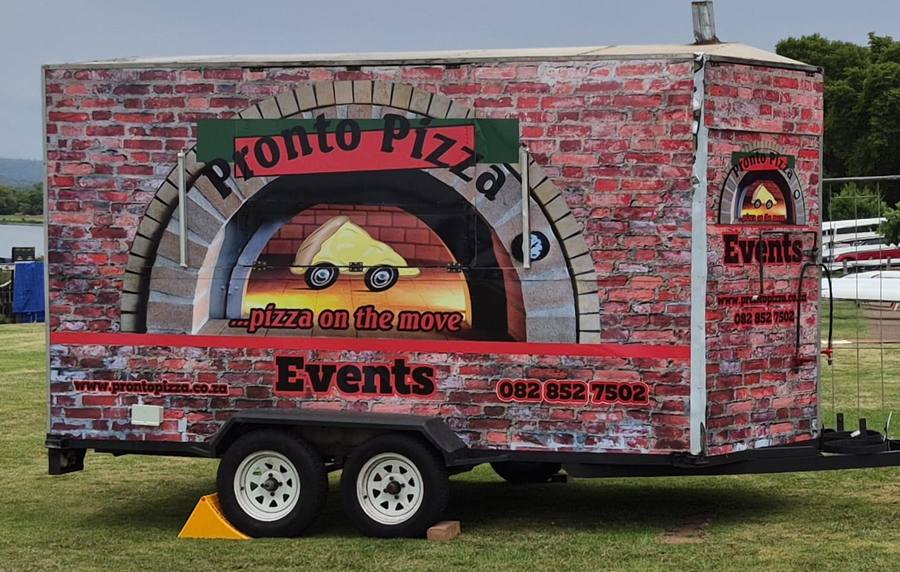 Pronto Pizza at a private function