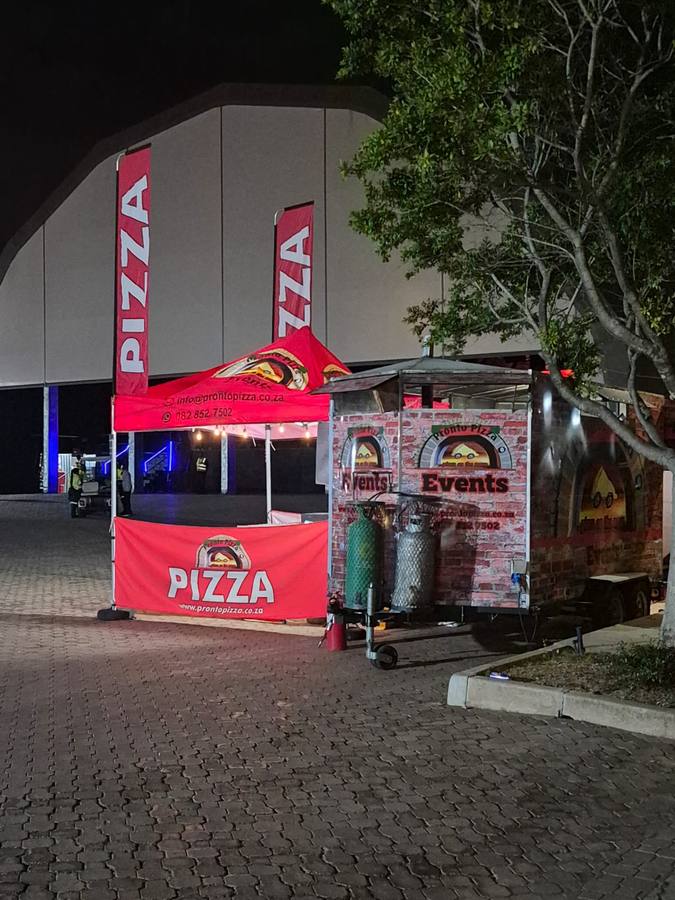 Pronto Pizza at a private function