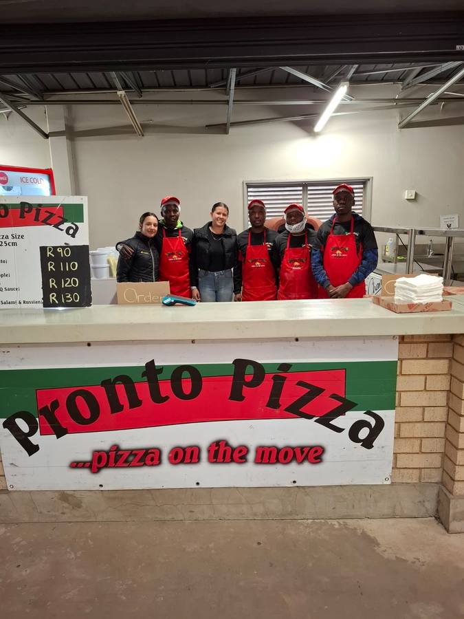 Pronto Pizza at a private function