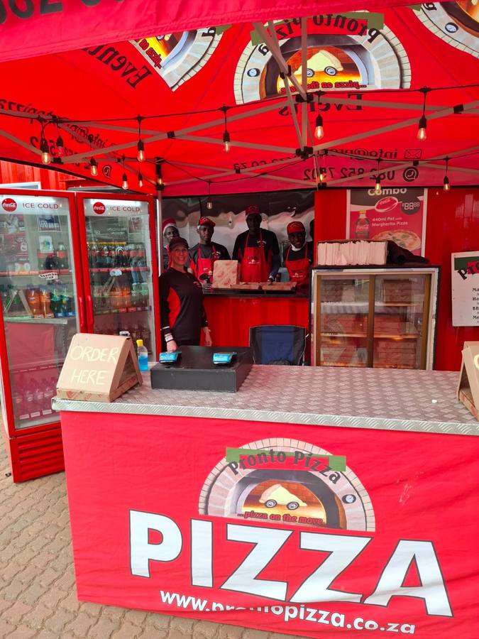 Pronto Pizza at a private function