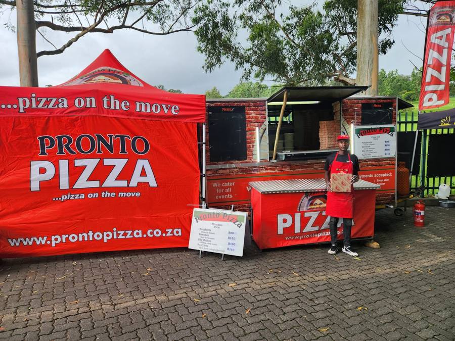 Pronto Pizza at a private function