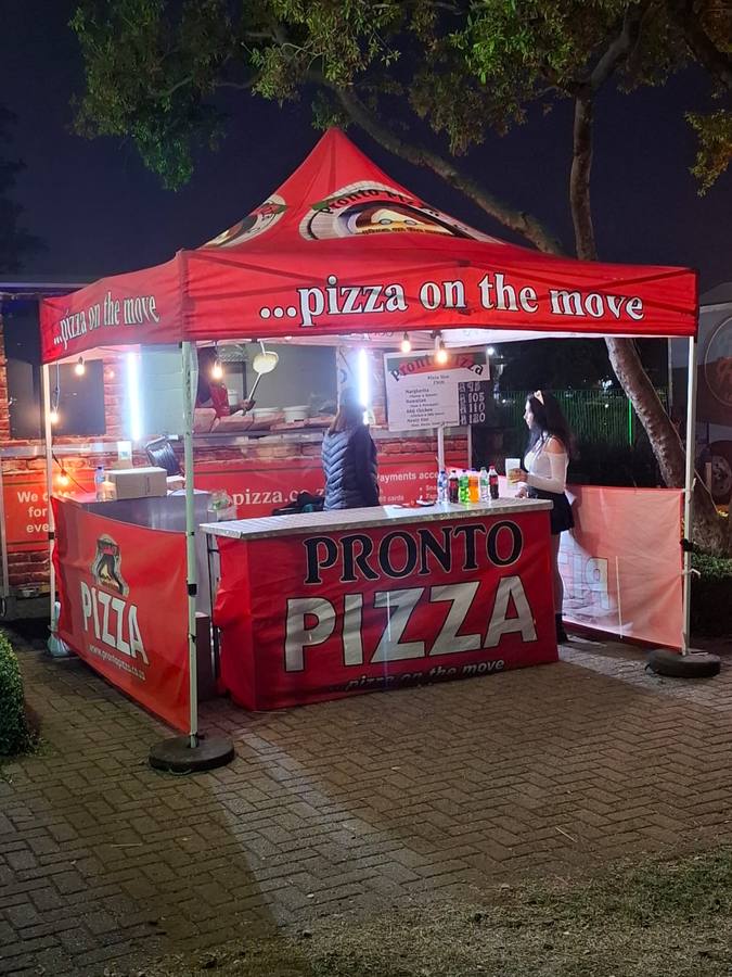 Pronto Pizza at a private function