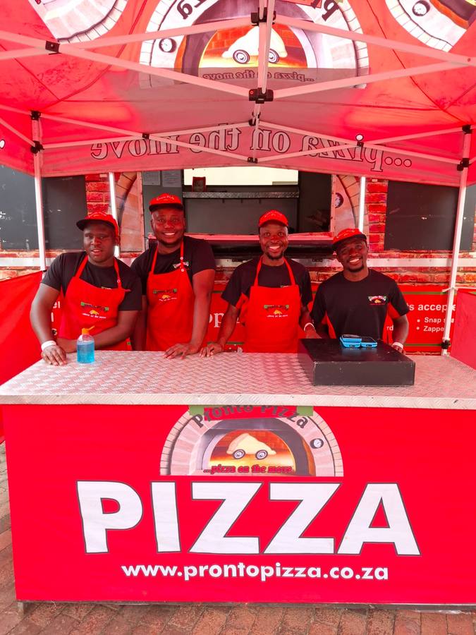 Pronto Pizza at a private function