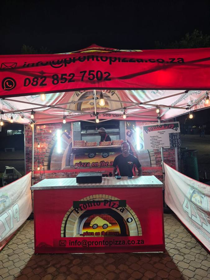 Pronto Pizza at a private function