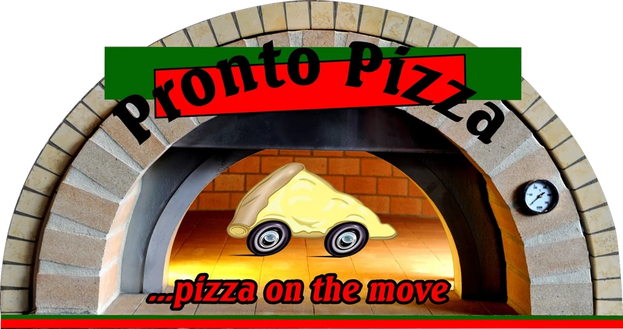 Pronto Pizza wood-oven logo
